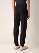 Black Knit Tailored Jogger