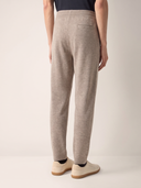 Taupe Knit Tailored Jogger